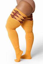 THUNDA THIGHS Tūbbies - Argyle - Rustic Spice