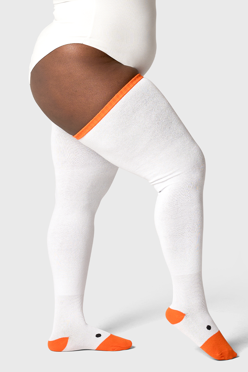 THUNDA THIGHS Tūbbies - Duckies - Orange