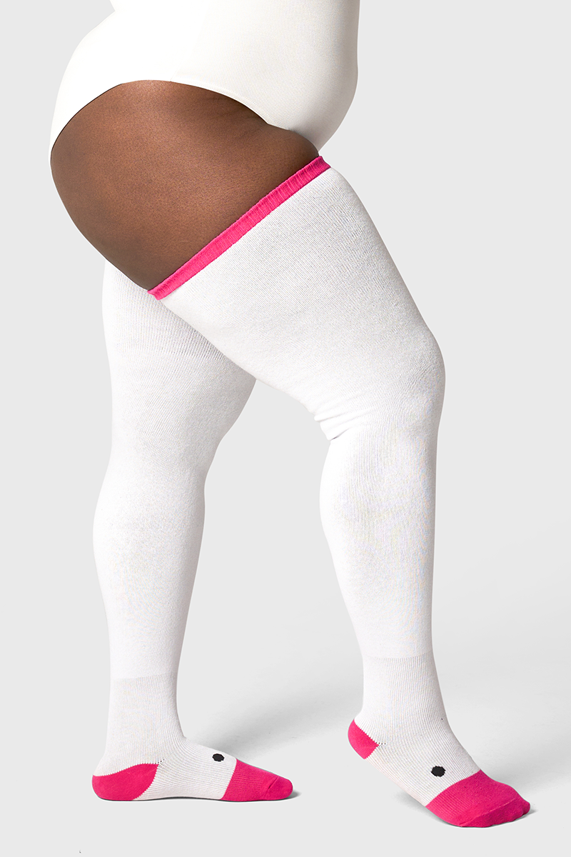 THUNDA THIGHS Tūbbies - Duckies - Pink