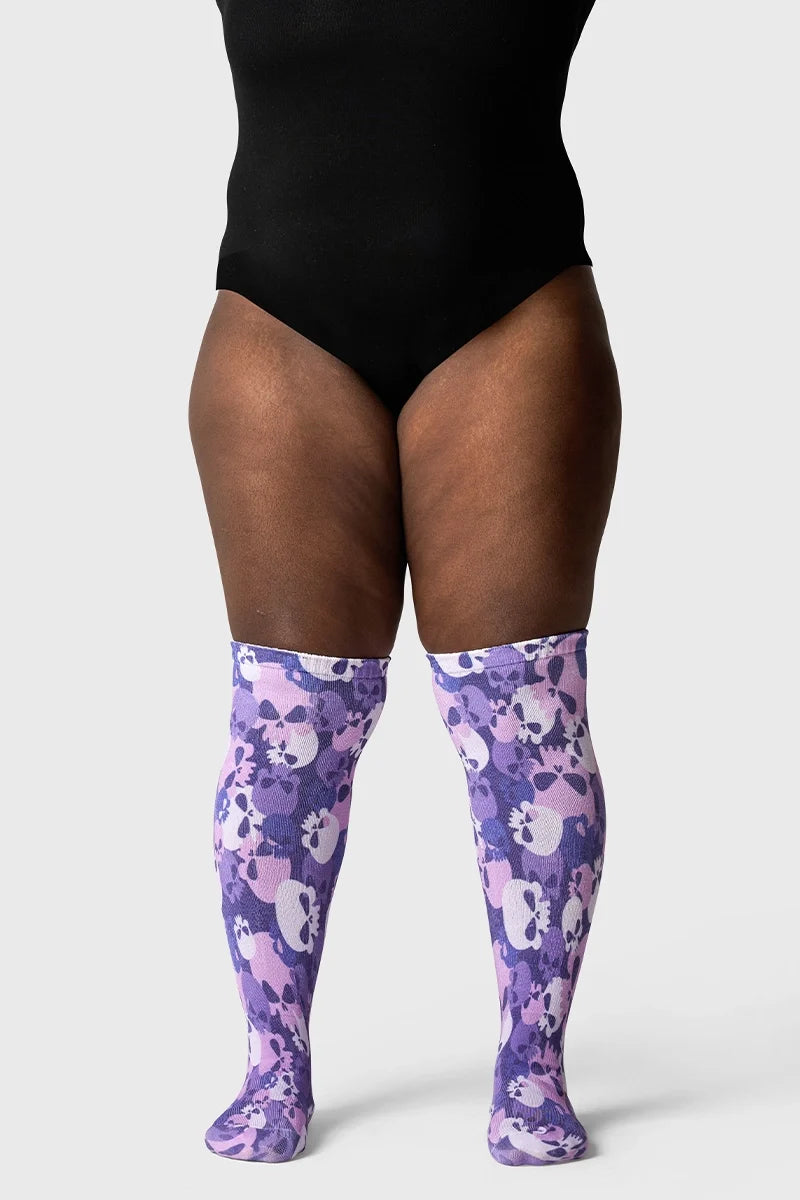 Knee Highs - Pick Your Poison - Purple Reign