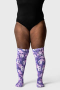 Knee Highs - Pick Your Poison - Purple Reign