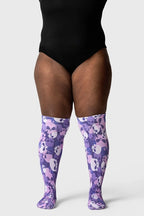 Knee Highs - Pick Your Poison - Purple Reign