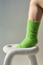THUNDA THIGHS Slouch - Mohair - Grinch