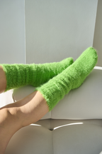 THUNDA THIGHS Slouch - Mohair - Grinch