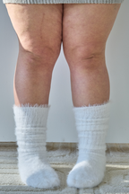 THUNDA THIGHS Slouch - Mohair - White