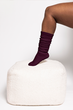 THUNDA THIGHS Slouch - Burnt Rose