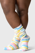 THUNDA THIGHS Slouch - Rainbow Pastel