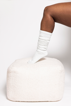 THUNDA THIGHS Slouch - White
