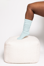 THUNDA THIGHS Slouch - Powder Blue