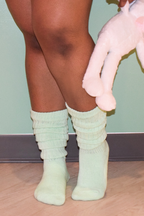 THUNDA THIGHS Slouch - Pastel Mint