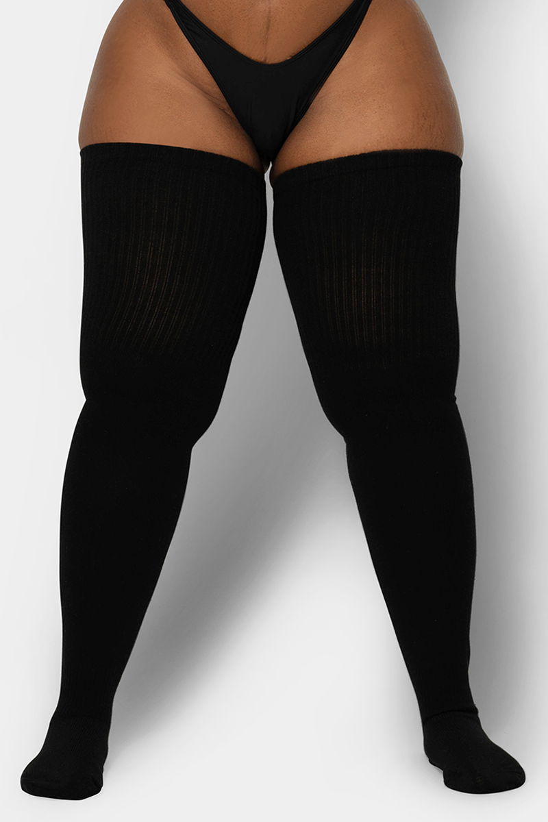 THUNDA THIGHS Tūbbies - Black