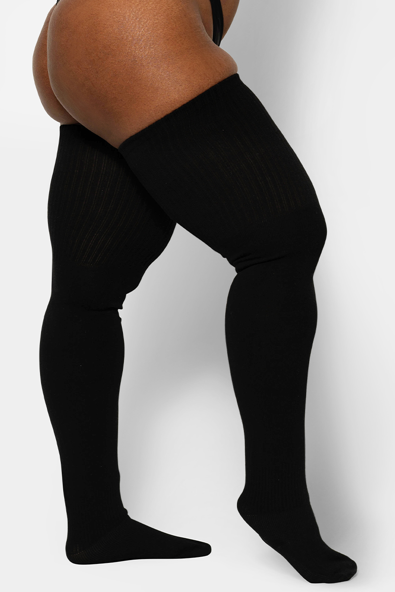 THUNDA THIGHS Tūbbies - Black