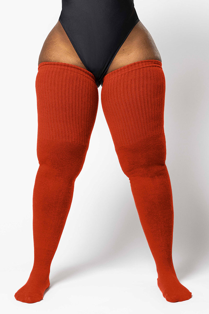 THUNDA THIGHS Tūbbies - Orange Clay