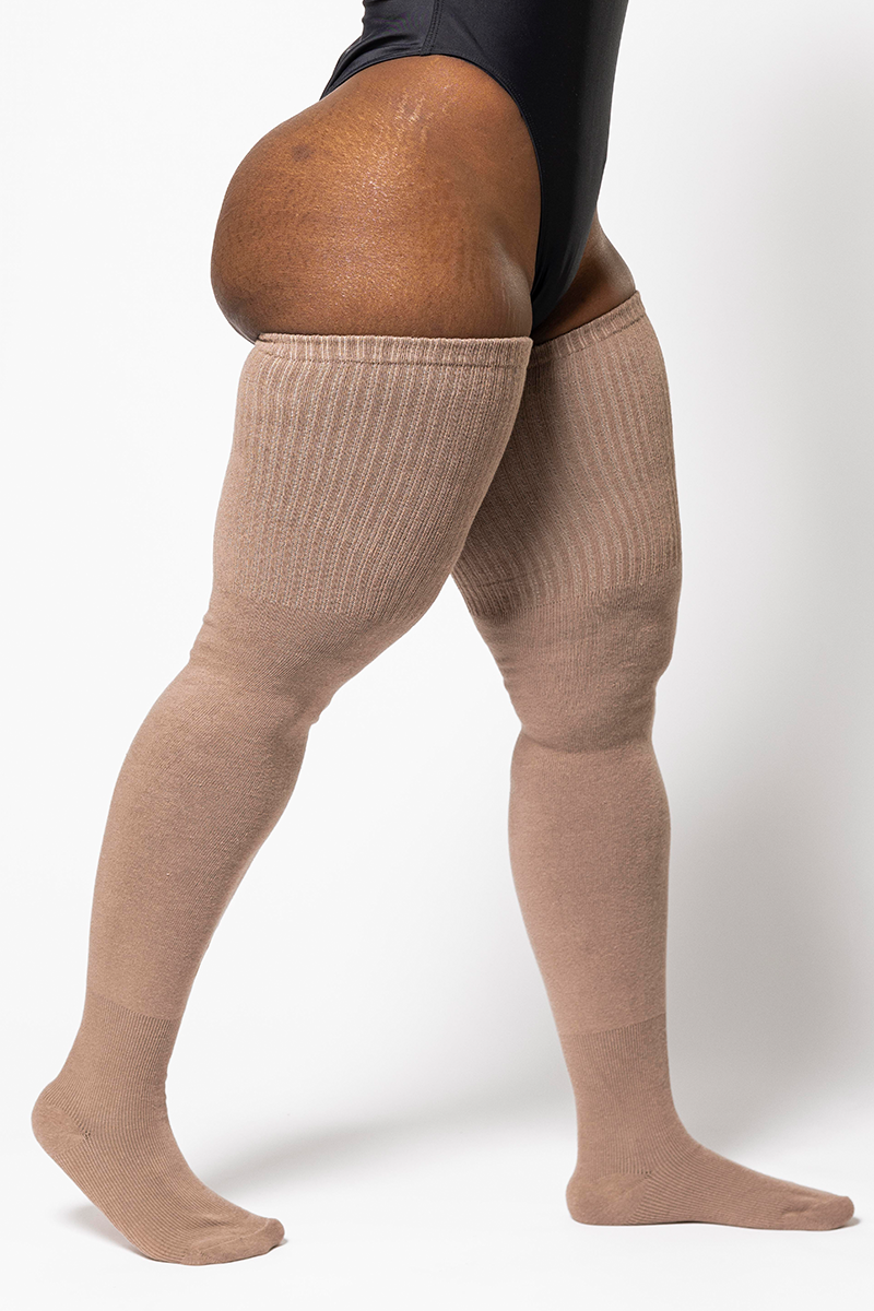 THUNDA THIGHS Tūbbies - Timeless Taupe
