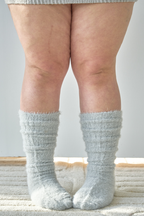 THUNDA THIGHS Slouch - Tinsel - Fog