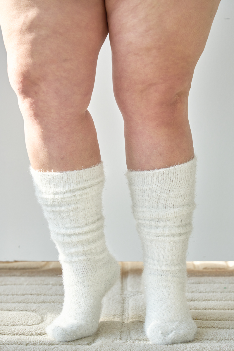 THUNDA THIGHS Slouch - Tinsel - Snowfall